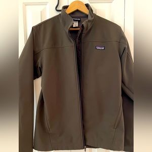 Mens Patagonia softshell full-zip jacket